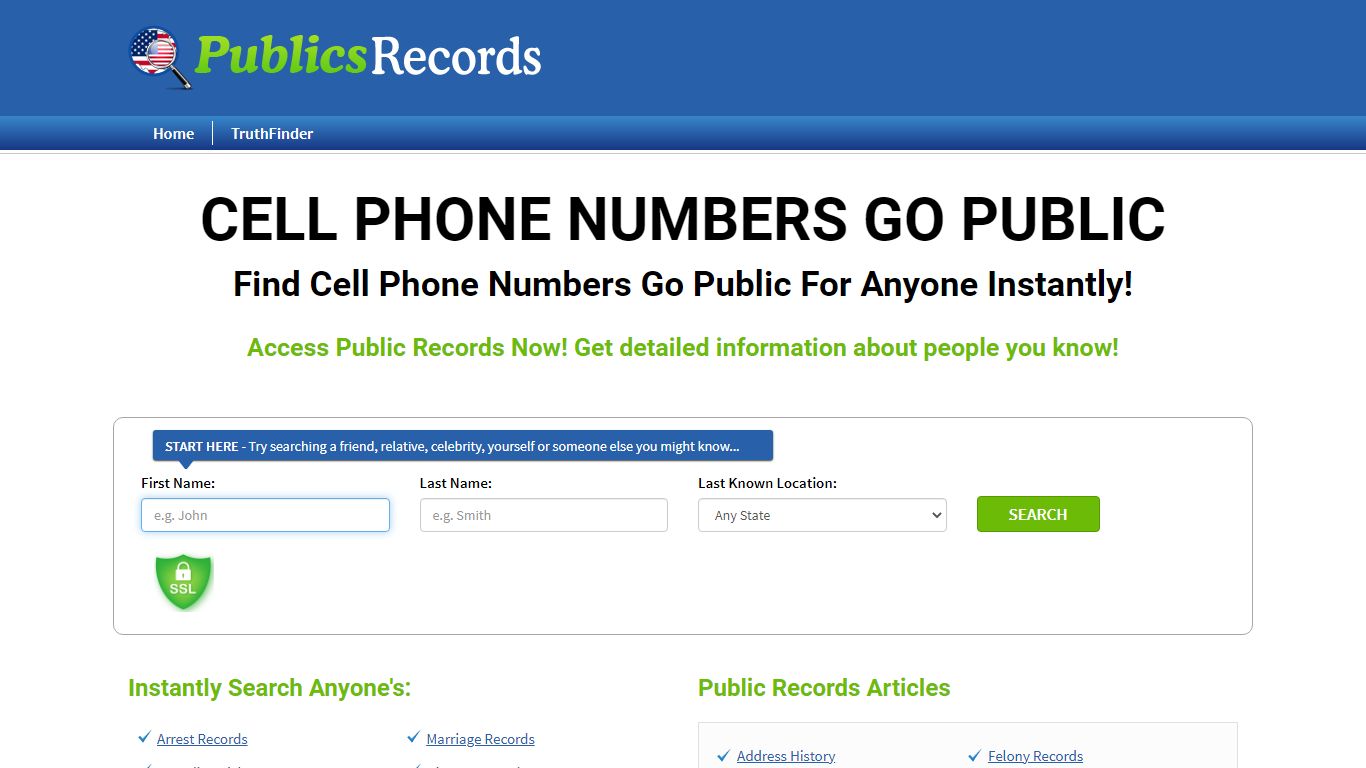 Find Cell Phone Numbers Go Public For Anyone Instantly!